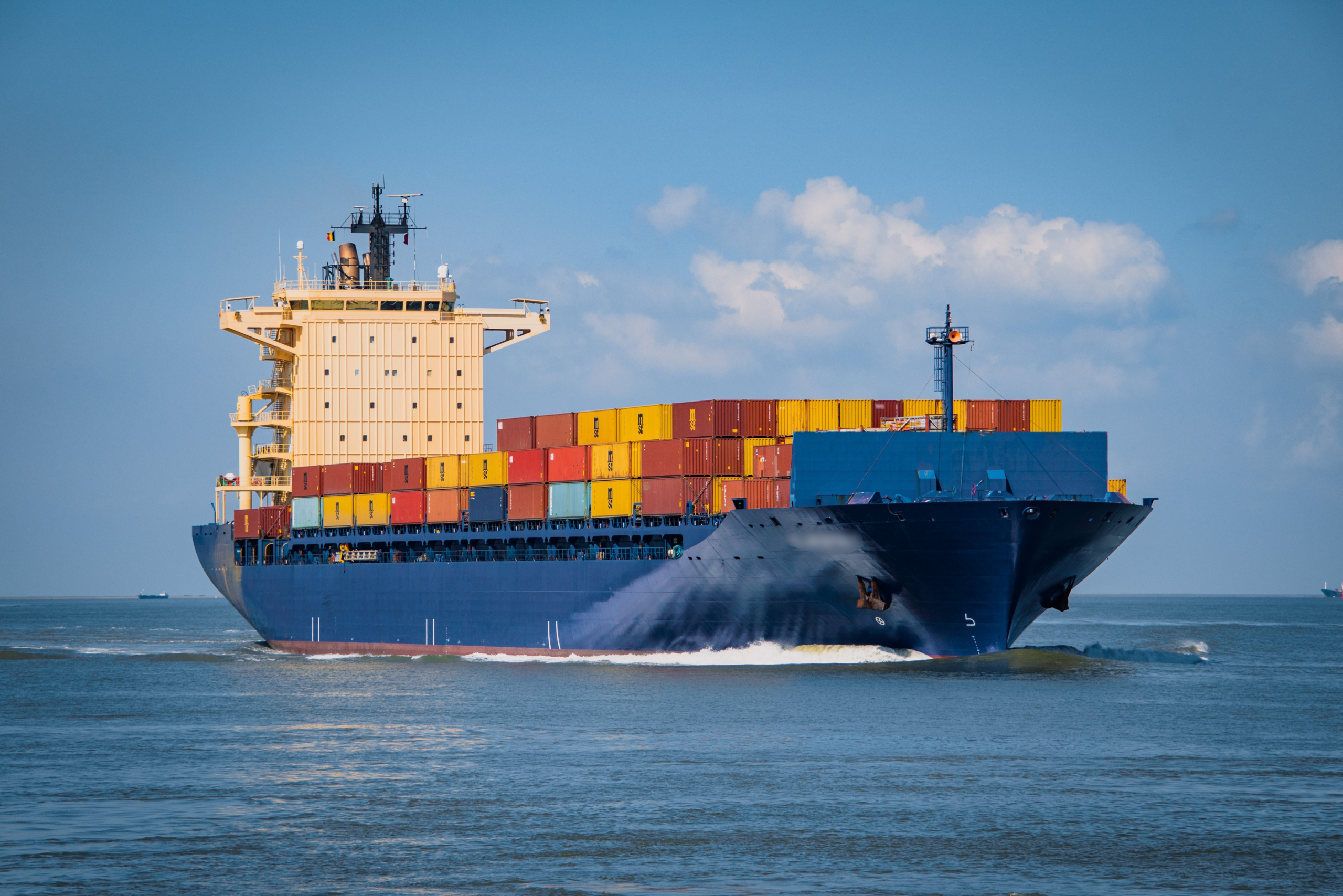 shipping boat